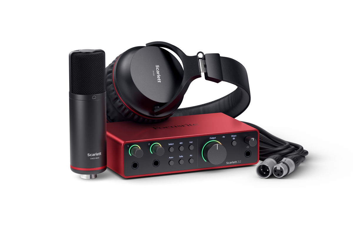 Focusrite Scarlett 2i2 Studio 4Th Gen